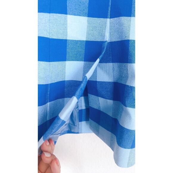 Smythe Lounge Blazer in Tonal Blue Check US4 - Picture 11 of 11